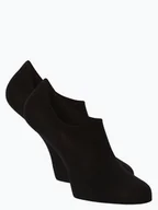 Skarpetki męskie - Tommy Hilfiger Skarpety pakowane po 2 szt. Mężczyźni drobna dzianina czarny jednolity, 39-42 - miniaturka - grafika 1