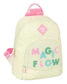 Plecaki - Glowlab M846 Magic Flow plecak do codziennego użytku, idealny dla dzieci w różnym wieku, wygodny i wszechstronny, jakość i wytrzymałość, 25x13x30 cm, Beżowy Unisex dzieci, Beżowy, Estándar, Casual - miniaturka - grafika 1