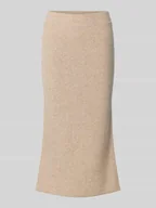 Spódnice - Spódnica midi z elastycznym pasem model ‘KACHEL’ - miniaturka - grafika 1