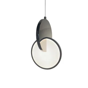 Zwisająca lampa Circlo LP-1311/1P CH LED 8W 3000-6000K monety chrom biała - Lampy sufitowe - miniaturka - grafika 1