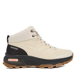 Trekkingi Skechers Max Protect Legacy 180203/NTBK Beżowy - Buty trekkingowe damskie - miniaturka - grafika 1