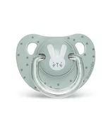 Smoczki uspokajające - Suavinex, Hygge Baby, Smoczek anatomiczny, silikonowy, Królik, Miętowy, 18m+ - miniaturka - grafika 1