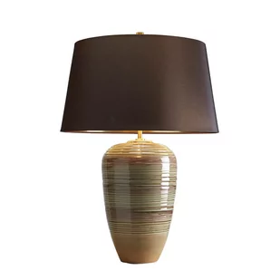 Elstead Lighting Lampa stołowa Demeter dekoracyjna oprawa w kolorze brązowym DEMETER/TL - Lampy stojące - miniaturka - grafika 1