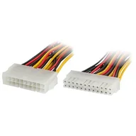 Kable komputerowe i do monitorów - LANBERG LANBERG Adapter zasilania ATX 20PIN > BTX 24 PIN 15cm (AD-0021-W) - miniaturka - grafika 1