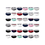 Majtki damskie - Damskie figi niespodziankę z bawełny w jednolitym modelu losowym (zestaw 3 sztuk), Kolor: wielokolorow, S - miniaturka - grafika 1