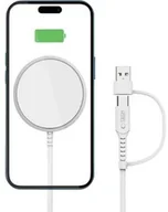 Ładowarki do telefonów - Tech-Protect Ładowarka indukcyjna Qi15W A44 do MagSafe, Qi, biała - miniaturka - grafika 1