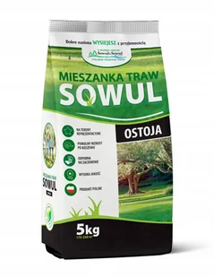 Mieszanka traw Ostoja, 5 kg, Sowul & Sowul - Nasiona i cebule - miniaturka - grafika 1