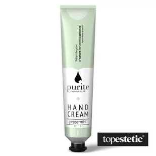 Purite Purite Hand Cream - Peppermint Krem do rąk - mięta 50 g - Kremy i maski do rąk - miniaturka - grafika 1