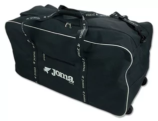 Torby sportowe - Czarna torba sportowa podróżna na kółkach Joma Team Travel 400198.100 - uni. - grafika 1