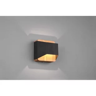 Trio Leuchten Kinkiet czarny 12 cm z 3-stopniowym ściemnianiem LED - Tyko - Lampy ścienne - miniaturka - grafika 1