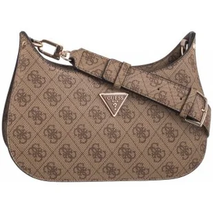 Torebka Listonoszka Meridian Mini Top Zip Shldr Bg HWSG87 78720 Latte Logo (GU617-a) Guess - Torebki damskie - miniaturka - grafika 1