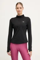 Bluzy damskie - Under Armour bluza treningowa Motion kolor czarny gładka 6001618 - miniaturka - grafika 1