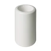 Świeczniki - Świecznik MICHIGAN 7 x 7 x 14 cm biały - miniaturka - grafika 1