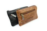Etui na klucze - Etui Na Klucze Skórzane CA$H Skóra Naturalna Kluczówka ŚREDNIA CA5619 - miniaturka - grafika 1