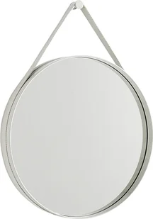 Lustro ścienne Strap 50 cm jasnoszare - Lustra - miniaturka - grafika 1