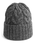 Czapki damskie - Czapka Damska Młodzieżowa Beanie Podwijana Zimowa Casualowa Ciepła Z Wełną - miniaturka - grafika 1