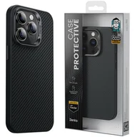Etui i futerały do telefonów - Benks mocne etui Carbon Kevlar Case 600D magnetyczne MagSafe iPhone 15 Plus - miniaturka - grafika 1