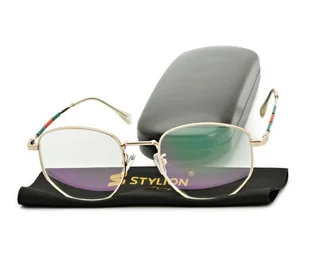 Minusy -4.00 dioptrie Okulary korekcyjne dla krótkowidzów z antyrefleksem ST316B - Okulary korekcyjne, oprawki, szkła - miniaturka - grafika 1