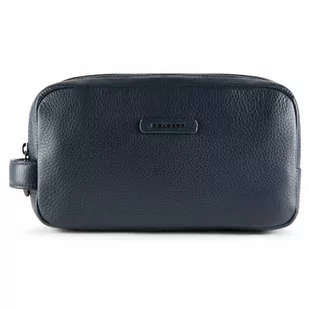Piquadro Modus Special Leather Toiletry Bag 25 cm blue - Kosmetyczki, organizery i kuferki - miniaturka - grafika 1