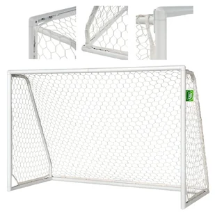 Exit Toys Bramka Do Piłki Nożnej Aluminiowa Scala 180x120cm Biała - Zabawki i gry sportowe - miniaturka - grafika 1