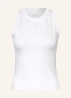 Bluzki damskie - Nike Tank Top Court Advantage weiss - miniaturka - grafika 1