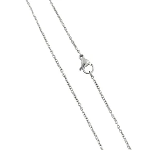 Łańcuszek stal chirurgiczna 50cm / 1.5mm - Ankier Srebrny - Łańcuszki - miniaturka - grafika 1
