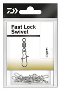 Inne akcesoria dla wędkarzy - Daiwa Krętlik Z Agrafką Fast Lock 10-7kg - miniaturka - grafika 1