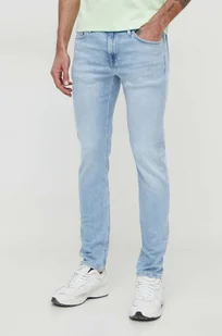 Pepe Jeans jeansy męskie kolor niebieski - Spodnie męskie - miniaturka - grafika 1