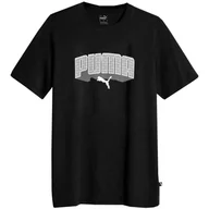Koszulki sportowe męskie - Koszulka męska Puma Graphics Hip Hop Tee - miniaturka - grafika 1
