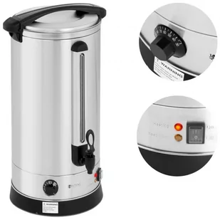 Royal Catering Warnik do wody - 23,5 l - 2500 W - stal nierdzewna - dwuściankowy 10011696 RC-WBDW23 10011696 RC-WBDW23 - Inne urządzenia gastronomiczne - miniaturka - grafika 1