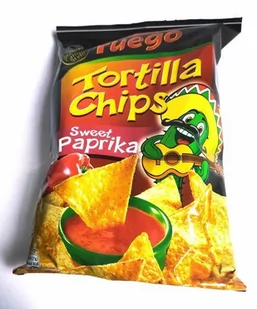 FUEGO TORTILLA CHIPS SWEET PAPRIKA 150G - Chipsy - miniaturka - grafika 1