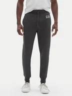 Spodnie sportowe męskie - Gap Spodnie dresowe 500382-00 Szary Regular Fit - miniaturka - grafika 1