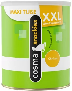 Cosma snackies XXL Maxi Tube Przysmak liofilizowany, kurczak - 200 g - Przysmaki dla kotów - miniaturka - grafika 1