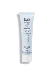 DermoMedica Resveratrol Mineral Cream SPF 30 przeciwzmarszczkowy krem z resweratrolem - 60 ml - Kremy do twarzy - miniaturka - grafika 1