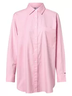 Koszule damskie - Tommy Hilfiger - Bluzka damska, różowy - miniaturka - grafika 1