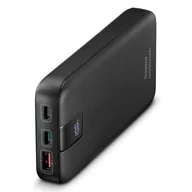 Powerbanki - Powerbank HAMA PD 10 10000 mAh Antracytowy - miniaturka - grafika 1