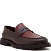 Półbuty męskie - BOSS BLACK Skórzane lordsy Richayl - miniaturka - grafika 1