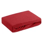 Prześcieradła - Prześcieradło z Gumką Frotte D91 140x200 w.20 Czer - miniaturka - grafika 1