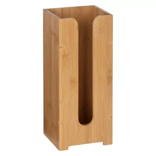 Bambusowy uchwyt na papier toaletowy Wenko Bamboo - Stojaki i wieszaki na papier toaletowy - miniaturka - grafika 1