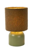 Lampy stojące - Woolly lampa stołowa 1-punktowa zielona 10516/01/33 - miniaturka - grafika 1