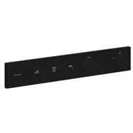Baterie podtynkowe - HANSGROHE 15381670 RainSelect Bateria termostatyczna do 3 odbiorników, podtynkowa, element zewnętrzny Czarny Matowy - miniaturka - grafika 1