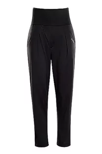 Winshape Damskie super lekkie, eleganckie funkcjonalne spodnie z wysokim stanem 7/8 Baggy Pants HP303 z podstawowym ściągaczem, styl uliczny - Spodnie rowerowe - miniaturka - grafika 1
