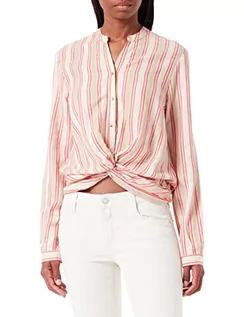 Bluzy damskie - Superdry Damska bluza, Pink Stripe, L - grafika 1