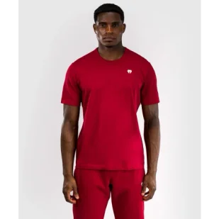 Venum T-shirt Koszulka Silent Power Cherry Red - Koszulki sportowe męskie - miniaturka - grafika 1