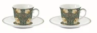 Filiżanki - Nuova R2S Easy life FILIŻANKI PORCELANOWE DO ESPRESSO - Świąteczne Ornamenty - 1107 WICA - 1107 WICA - miniaturka - grafika 1