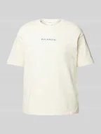 Koszulki męskie - T-shirt z nadrukiem z napisem model ‘LOOSE-BALANCE’ - miniaturka - grafika 1
