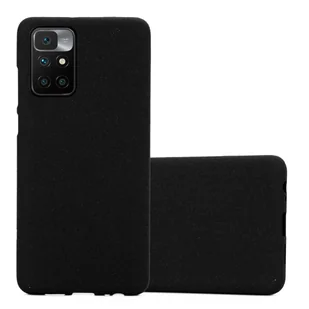 Etui Pokrowiec Do Xiaomi RedMi 10 4G Obudowa w FROST CZARNY TPU Silikon Case Cover Ochronny Plecki Cadorabo - Etui i futerały do telefonów - miniaturka - grafika 1