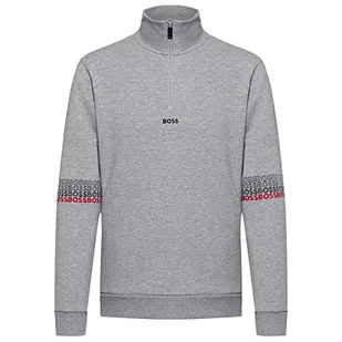 BOSS Bluza męska, Light/Pastel Grey59, XXL - Bluzy męskie - miniaturka - grafika 1