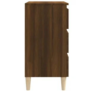 Lumarko Szafka, brązowy dąb, 60x35x69 cm, materiał drewnopochodny - Szafki do salonu - miniaturka - grafika 7