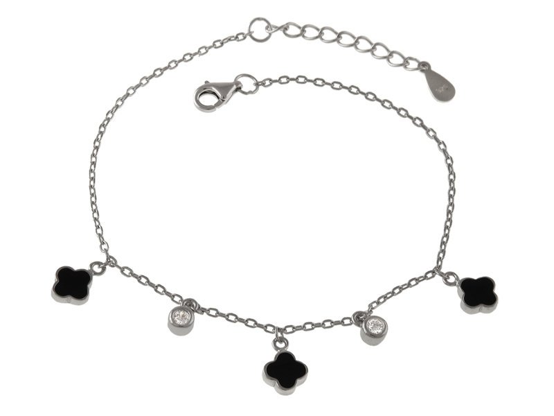 BRANSOLETA SREBRNA KONICZYNKA b0846 - 2,8g.